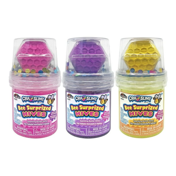 Bee Surprized HIVES: Sparkling Butter Slime by Cra-Z-Slimy