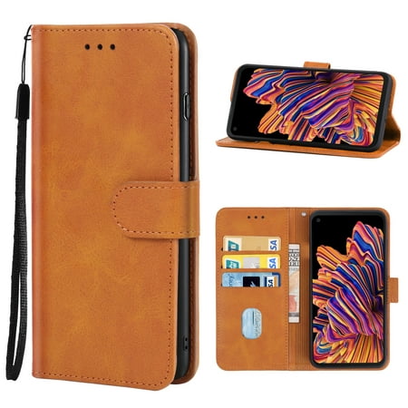 Leather Phone Case For Samsung Galaxy Xcover Pro