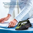 thumbnail image 5 of Suodoka 2400W High-Power Home Steam Iron, Professional Handheld Steam Iron with Large Water Tank, 12.2 inches / 31 cm, Fast Heating Wet and Dry Ironing for Travel and Home Use, Turquoise, 5 of 9