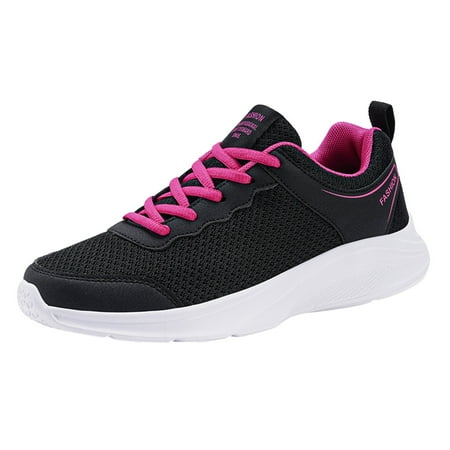 

Luiyenes Leisure Women s Lace Up Soft Sole Comfortable Shoes Outdoor Mesh Shoes Runing Fashion Sports Breathable Travel