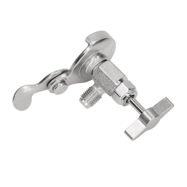 Dispensing Valve Bottle Opener, Easy To Install Car Dispensing Valve 1/4SAE Thread Ergonomic Automatic Ignition for R12 R22 R134A Air Conditioning