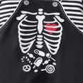 thumbnail image 6 of Toddler Girl Pajamas 2T Boys Girls Long Sleeve Romper Prints Cartoon Hoodie Jumpsuit Z0H-Black, 12-18 Months, 6 of 9