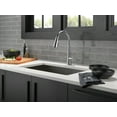 thumbnail image 5 of Delta 9182-Dst Emmeline 1.8 GPM Single Hole Pull Down Kitchen Faucet - Lumicoat Champagne, 5 of 7