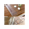 thumbnail image 1 of Protector de mesa de PVC Mantel/Protector de mesa transparente hecho a medida (disponible en (160x90 cm), 1 of 3