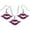 Pink Dangle, variant on cocojewelry Small Sexy Pink Lips Post Stud Earrings Necklace Jewelry Set
