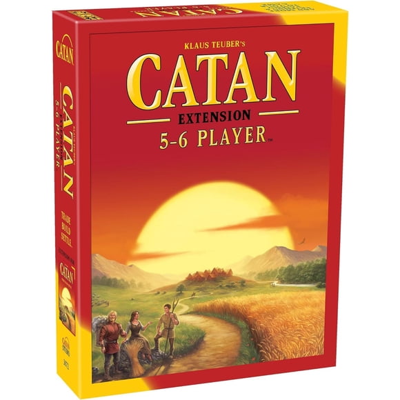 Zshan Board Game 5-6 Player Extension - Expand Your CATAN Game for More Players, Strategy Game for Kids and Adults, Ages 10+, 3-6 Players, 60-90 Minute Playtime, Made by CATAN Studio