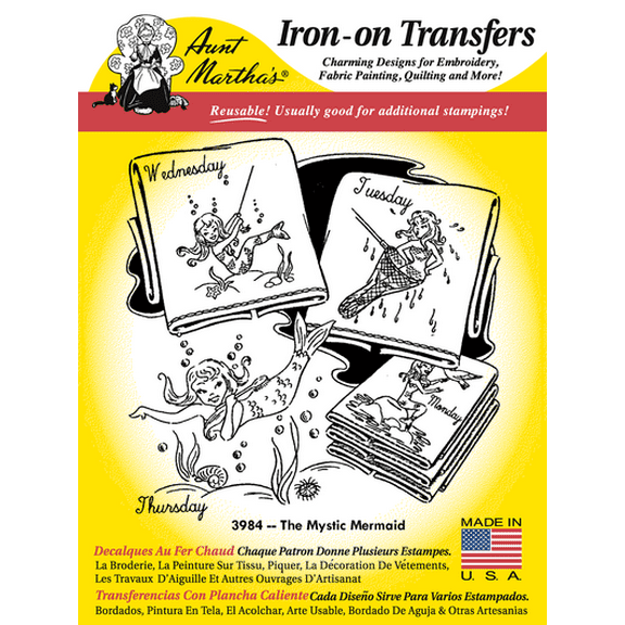 Aunt Martha's #3984 The Mystic Mermaid