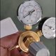 thumbnail image 2 of Argons Medidores de CO2 Reductor de Presión Medidor de Flujo Mig Válvula de Control Regulador de Soldadura de Doble Calibre, 2 of 6