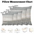 thumbnail image 5 of Throw Pillow Covers, Silver Grey 24x24 Pillow Covers for Couch/Sofa/Bed, Farmhouse Gray Barn Wooden Vintage Striped Decorative Square Linen Cushion Pillowcase for Home Decor, 5 of 9
