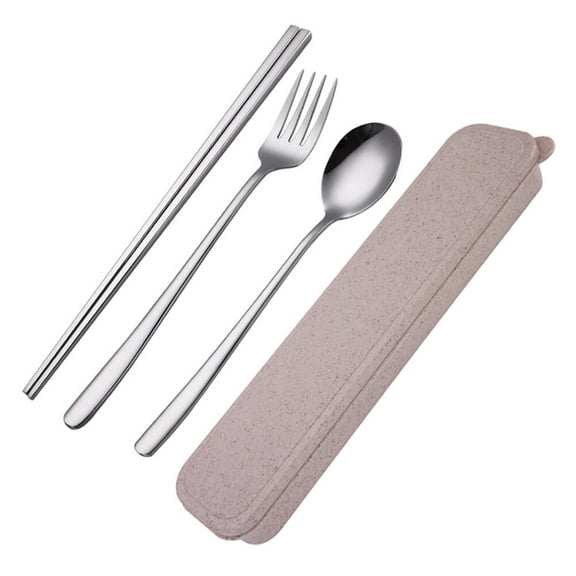 WHAMVOX  4 Pcs/Set Stainless Steel Cutlery Anti-corrosion Mirror Polished