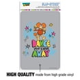 thumbnail image 3 of Cartoon Dance Your Cares Aware Fraggle Rock Red Home Business Office Sign, 3 of 7