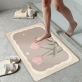 thumbnail image 2 of Alfombrilla de diatomita para baño, absorbente, antideslizante, para puerta de baño, 2 of 6