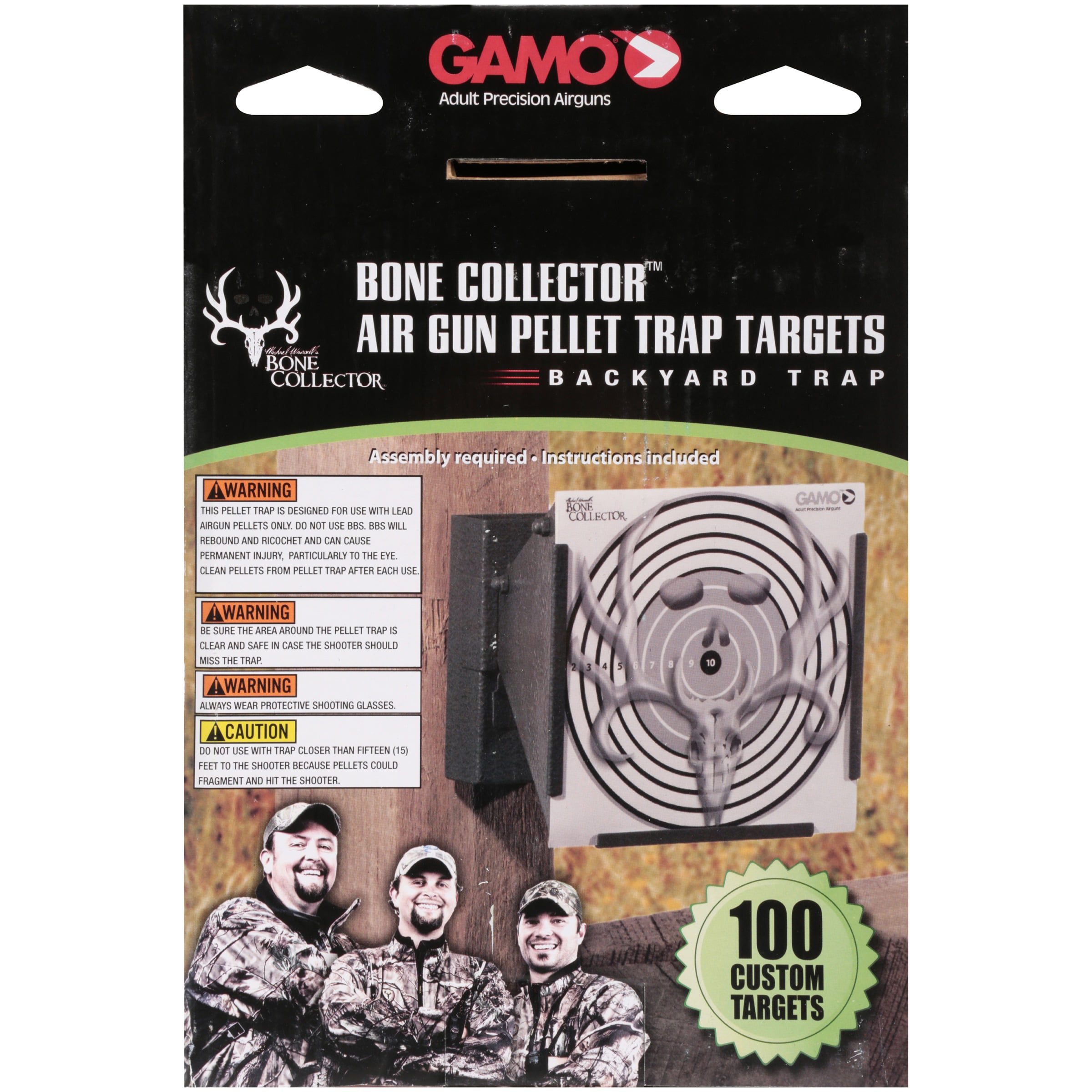 NEW Gamo Bone Collector Cone Backyard Trap with Paper Targets FREE SHIPPING