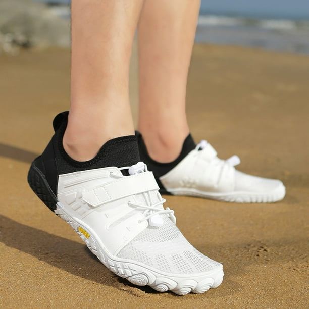 Zapatos Acuáticos Aqua Shoes Zapatillas De Buceo Transpirables Para Caminar En El Lago (Blanco 43) Sywqhk Para Estrenar