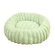 thumbnail image 1 of Camas de peluche con forma de donut para perros pequeños, camas redondas para dormir, sofás cama para perros y gatos, cómodas almohadas cálidas, camas cueva de 40 cm, camas lavables de felpa suave co, 1 of 6