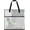 Black, variant on 16.1x16.1inch Sew Project Bag Jumbo Needlepoint Project Bag for Sewing Quilting Craft Organizer Storage Portable Vinyl Mesh Zipper Pouch with Handle for Quilter Crafter Art Stitching(Pink)