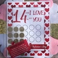 thumbnail image 1 of Birdeem Valentine Scratch off Print ValentineâS Day Scratch-Off 14 Things To with Options, 1 of 1