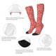 thumbnail image 3 of Fotbe Red Strawberry Calcetas Divertidas Estampadas para Hombre y Mujer, Calcetas de Algodón hasta la Rodilla para Caminar, Correr, Enfermería y Embarazo, 3 of 6