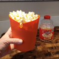thumbnail image 3 of Jinsinto Microwave Popcorn Popper Maker Single Serve Portion Silicone Food Safe, 2-piece, Multicolored, 3 of 5