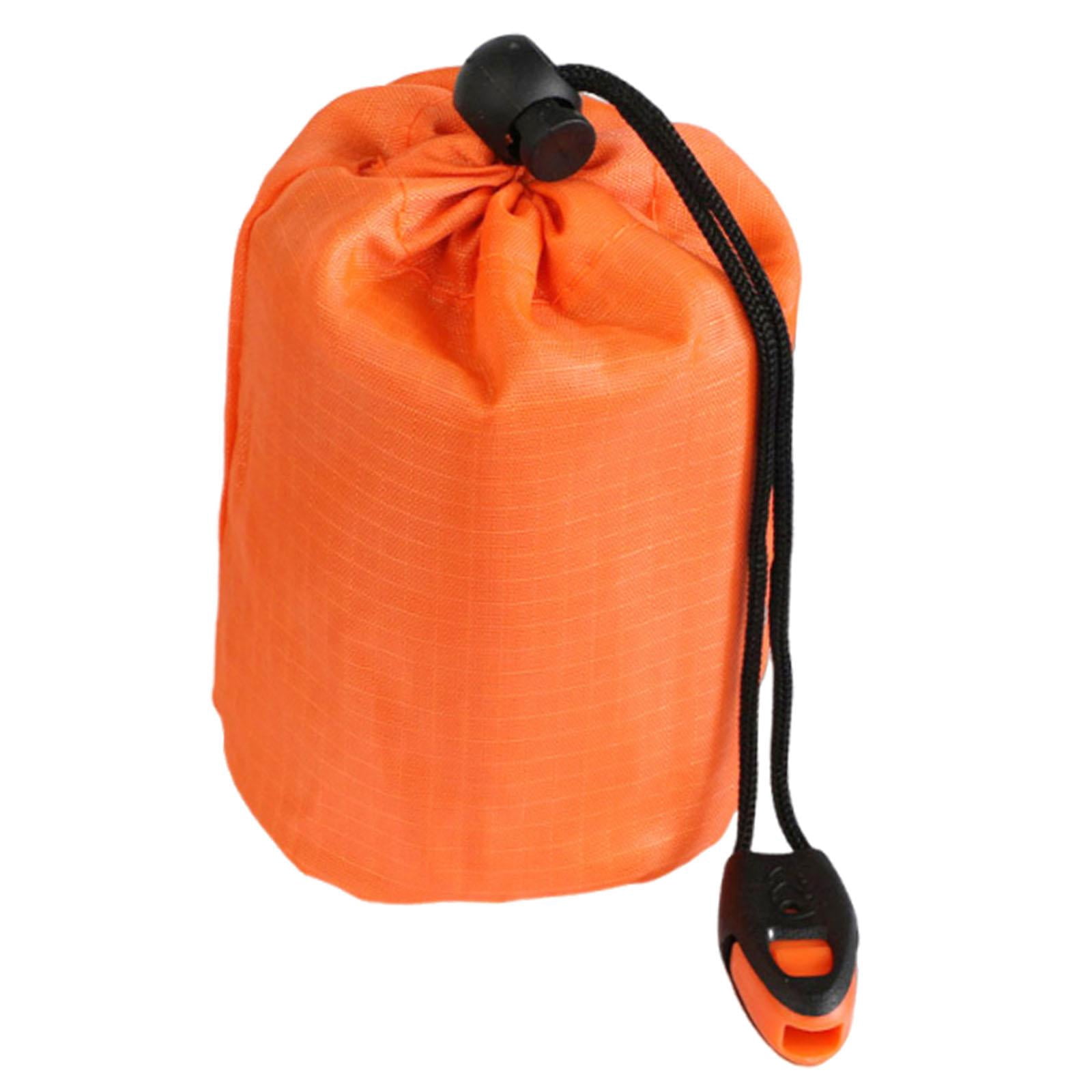 Quzzie Emergency Sleeping Bag Survival Sack Easy to Use Emergency Gear Lightweight Survival Sleeping Bag Waterproof for Camping