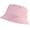 Pink, variant on CoCopeaunts Summer Bucket Hat Solid Color Double Side Basin Hat Men Casual Fashion Sunscreen Packable Big Fisherman Hat