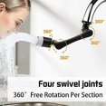 thumbnail image 3 of Faucet aerator swivel 1080+360 degrees, black color., 3 of 5