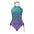 thumbnail image 5 of FhsagQ Ensembles de Maillots de Bain pour Femmes avec Robe Maillot de Bain Deux Pièces Imprimé Mode Tankini Ensemble de Maillots de Bain pour Femmes Jeu de Rôle Ensembles de Maillots de Bain 2 Pcs Violet TTG, 5 of 5