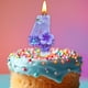 thumbnail image 1 of Decoración del hogar, decoración de habitaciones, decoración de paredes, velas con números romanos, velas de cumpleaños con números, velas para fiestas de celebración de cumpleaños, cera para velas, v, 1 of 6