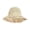 Beige, variant on Colorful Beaded Straw Sun Hat for Women – Foldable Wide Brim Beach Hat with Adjustable Chin Strap, Summer Vacation UV Protection Bucket Cap