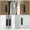thumbnail image 3 of REACHISE 4pcs Shower Sliding Door Handle Recessed Door Handle Stick On Handle For Cabinet, 3 of 9