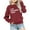 Red, variant on TFEOQRY Children Girls Fashion Blouse Crewneck Sweatshirt Long Sleeve Pullover Tops