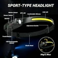 thumbnail image 6 of Rechargeable Headlamp with Red Light & USB-C, Long Runtime for Running & Camping, 6 of 7