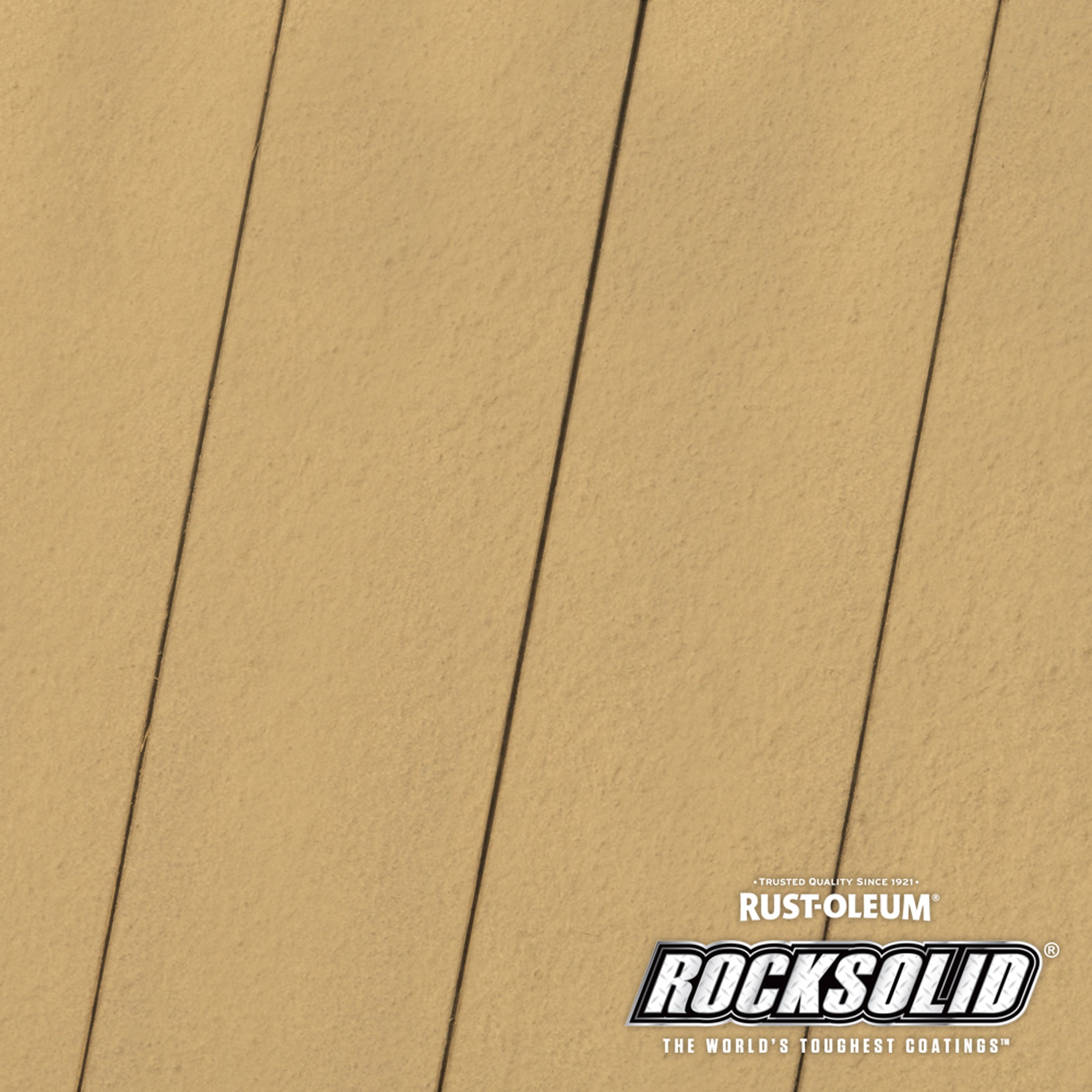 Dune, Rust-Oleum RockSolid 20X Exterior Wood Deck Resurfacer-319377T, Gallon