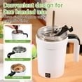 thumbnail image 5 of Mixmate Mug,Automatic Magnetic Stirring Coffee Mug,Upgraded Detachable Base Self-Stirring Mug,Auto Stirring Mugs with Lid Handle,Smart Mixing Cup for Coffee,Chocolate,Milk,Tea(White), 5 of 8