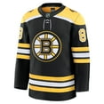 thumbnail image 2 of Men's Fanatics David Pastrnak Black Boston Bruins Home Premium Jersey, 2 of 6
