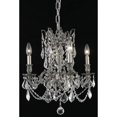 thumbnail image 2 of Elegant Lighting Rosalia 17" 4 Light Royal Crystal Chandelier, 2 of 2