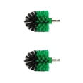 thumbnail image 1 of sweethay 2021, cepillo limpiador de taladro, cepillos de fregado para superficie de baño, azulejo de lechada, bañera, ducha, verde 3.5 pulgadas 2piezas, 1 of 6