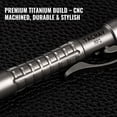 thumbnail image 3 of Bolígrafo Multiherramienta TACRAY MP1 Titanio EDC con Puntas de Herramienta, 3 of 9