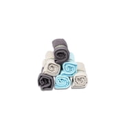 Brondell Omigo Bamboo Bidet Towels, Pack of 6, Multi-Pack