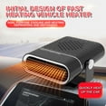 thumbnail image 2 of SShop Portable Car Heaters 12v/24v, Car Heaters Cig Lighter Heat Whole Car, For Car Heaters for Vehicle and Windshield Defroster, 2 of 6