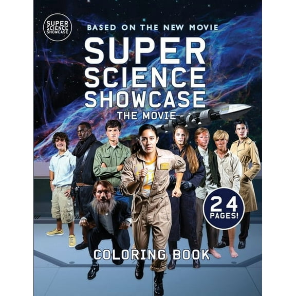 Super Science Showcase The Movie: Coloring Book, (Paperback)