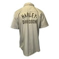 thumbnail image 3 of Harley-Davidson Branded Men's Sand Shirt Laser Cut Jersey Graphic S/S (S68), 3 of 12