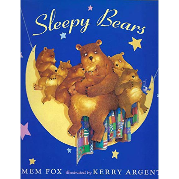 Pre-Owned Sleepy Bears by Mem Fox, Hardcover, Children's Books, English