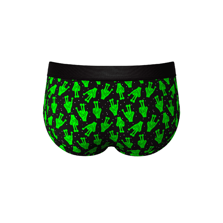 The Foreign Phalange - Shinesty Alien Hands Ball Hammock Pouch Underwear  Briefs 3X