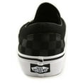thumbnail image 2 of Vans Classic Slip-On Core Classics (Checkerboard) Black/Black, 2 of 5