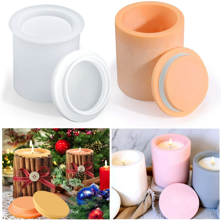 Candle Making Kit Multi Size Ceramic Candle Jar Lid Candle Cup Ceramic Lid  Candle Container m - AliExpress