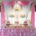 thumbnail image 5 of 1pc/2pcs Elastic Outdoor Drapery For Wedding Decoration Stage Background Cloth Gauze Curtain, 5 of 9