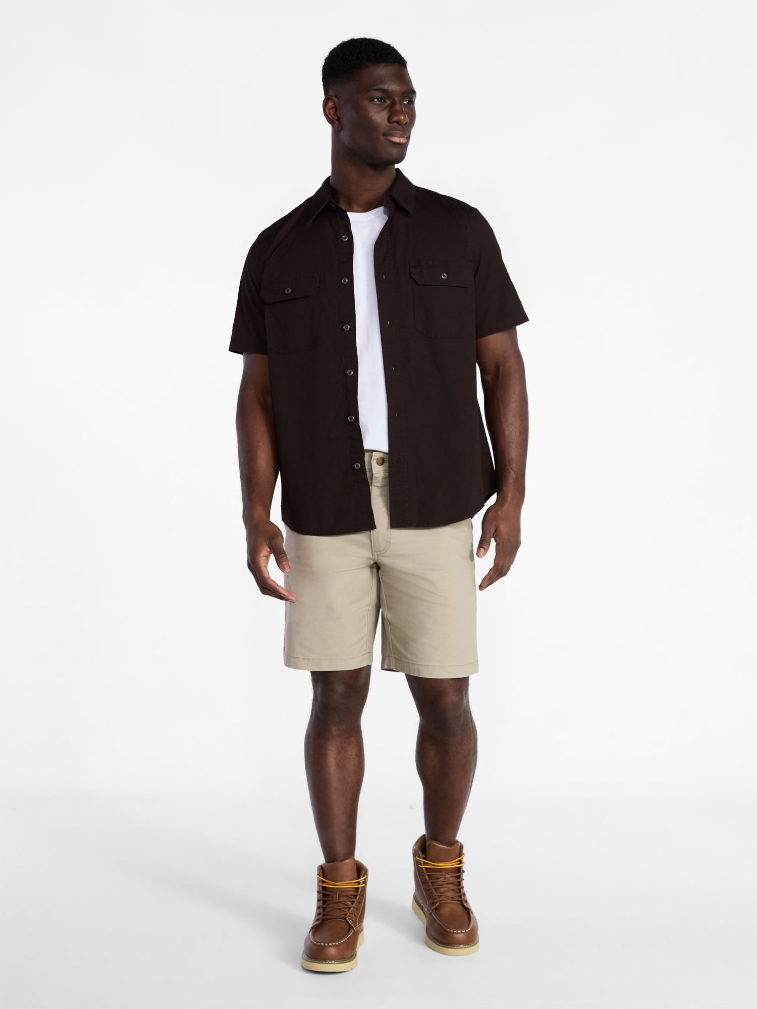 Brahma Men's Canvas Shorts, 9" Inseam, Sizes 32-44