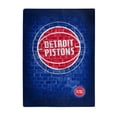 thumbnail image 1 of Caseys 9060426648 60 x 80 in. Detroit Pistons Raschel Street Design Blanket, 1 of 1