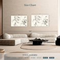 thumbnail image 3 of Elephant Stock Bamboo Leaves Ii Wall Art - Horizontal Canvas Wall Art - Living Room Wall Decor - Floral And Botanical Canvas - Beige And Gray Decor By Danhui Nai - 48" x 32", 3 of 4
